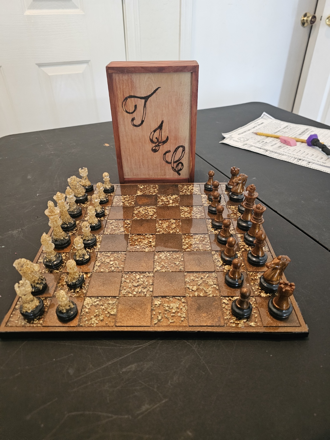 Resin Chess Set